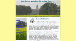 Desktop Screenshot of boerenfietstocht.eu